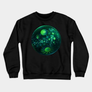 Green world Crewneck Sweatshirt